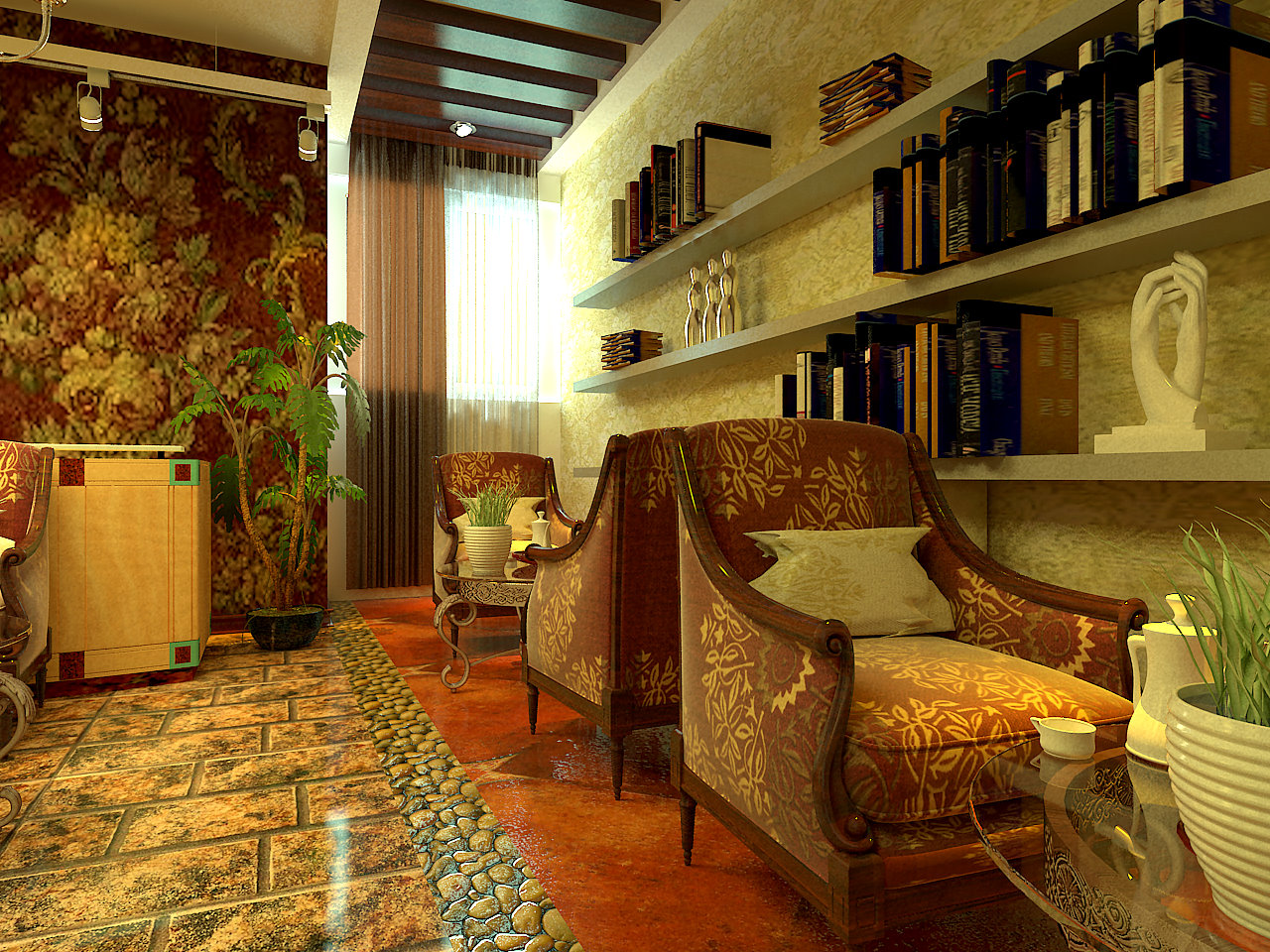 印度进口黄麻圆形地毯轻奢北欧现代简约客厅茶几地垫书房卧室床边-美间设计