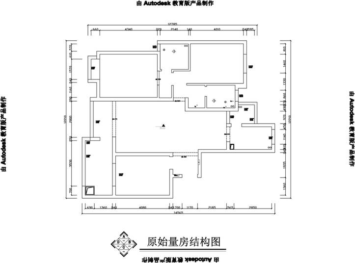 雅致新中式140平农大家属院装修设计方案