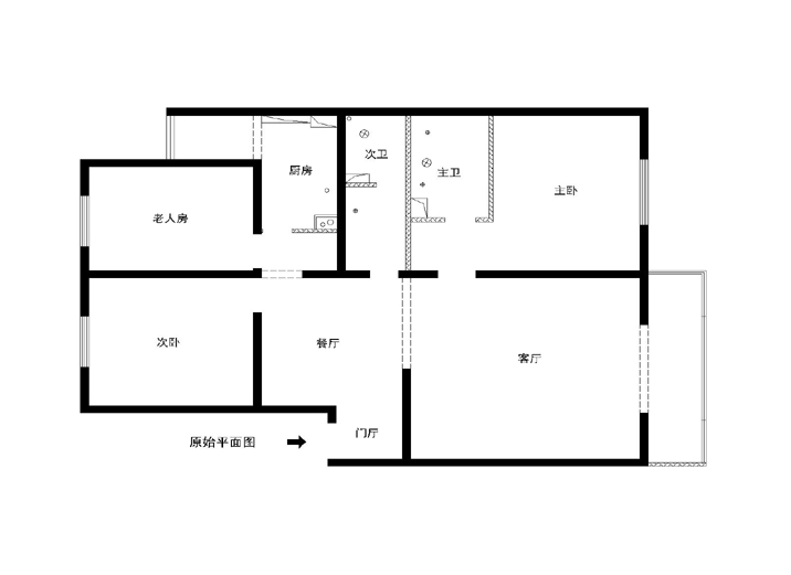 南苑北里--地中海--三居室