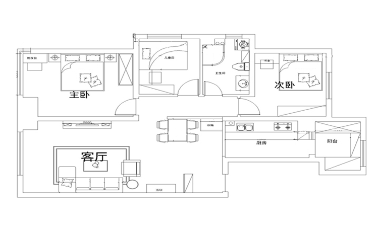 白领定制低调简约风