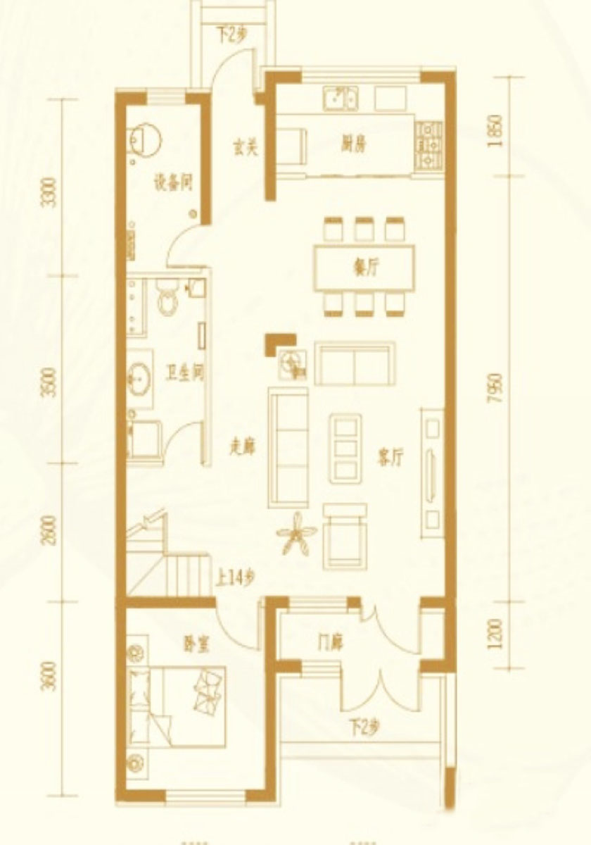 东南亚风格-四居室-213-行之舰装饰