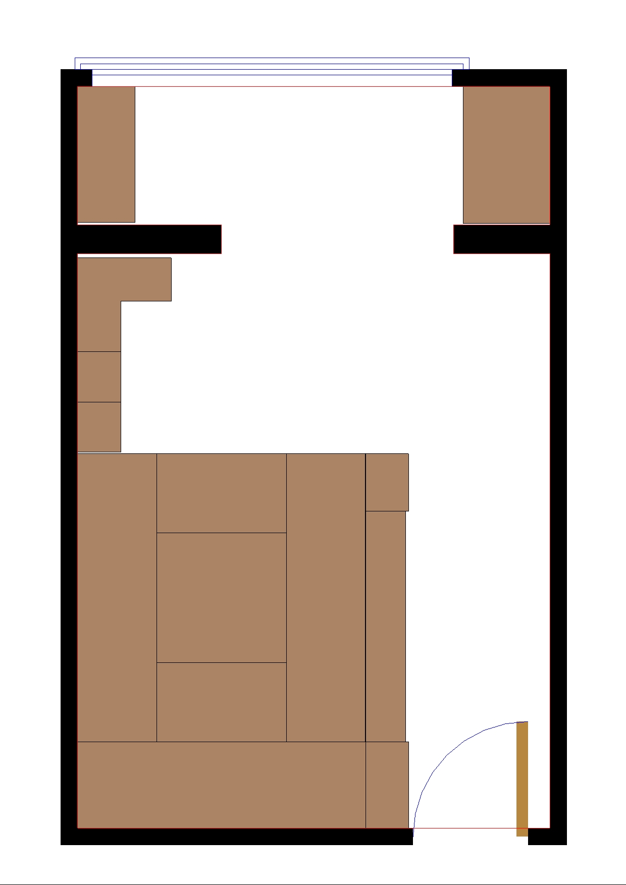 时尚榻榻米-118平米中式风格家居