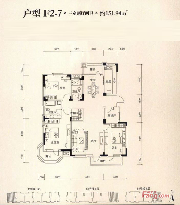新中式-国际城四期-三居室