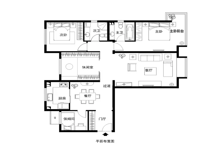 金域蓝湾138平米欧式新古典风格设计作品