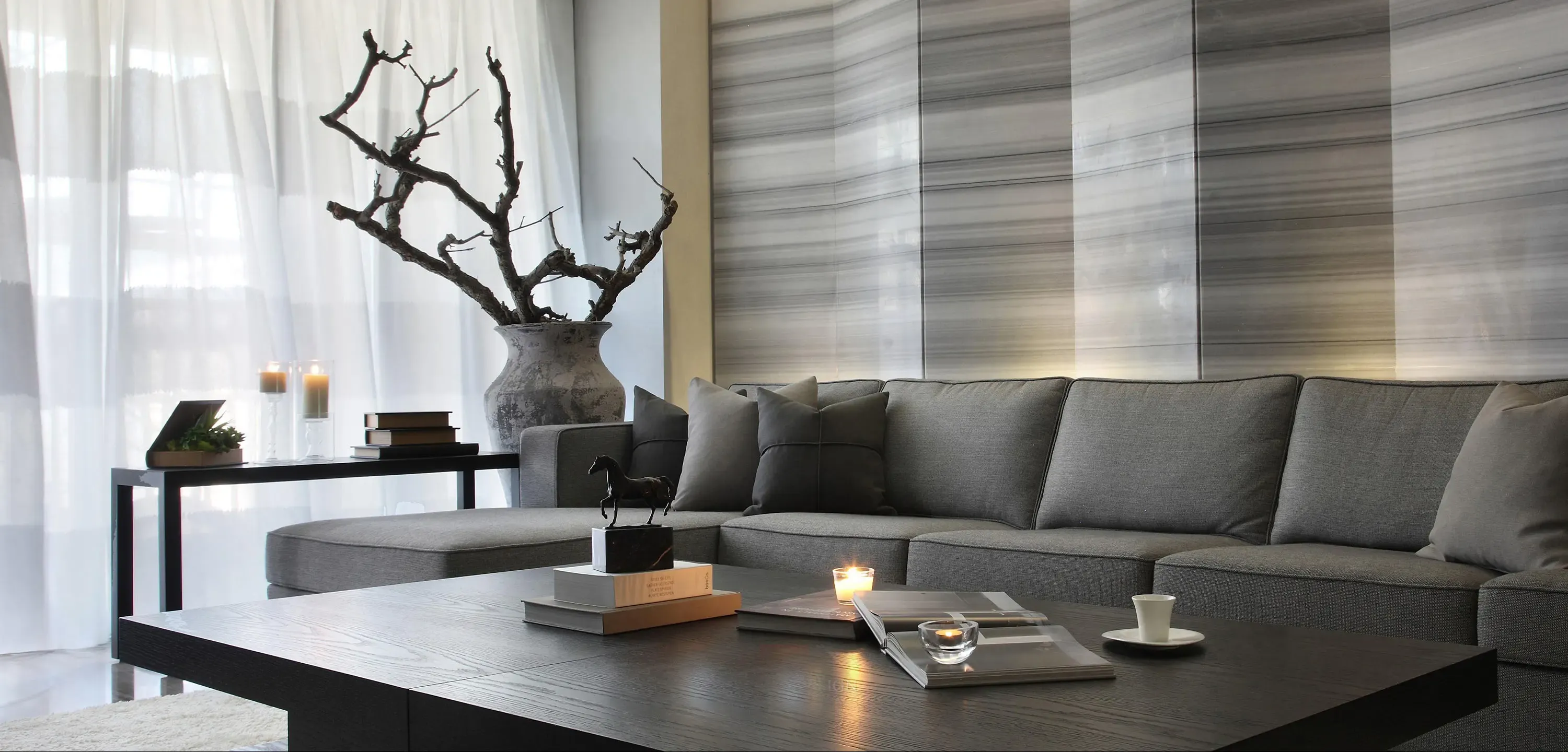 现代简约-公园1872软装设计案例