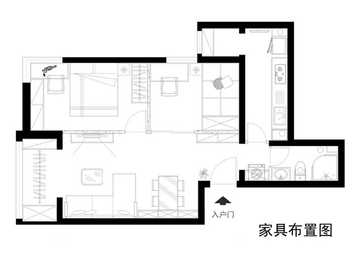 温馨雅致三居