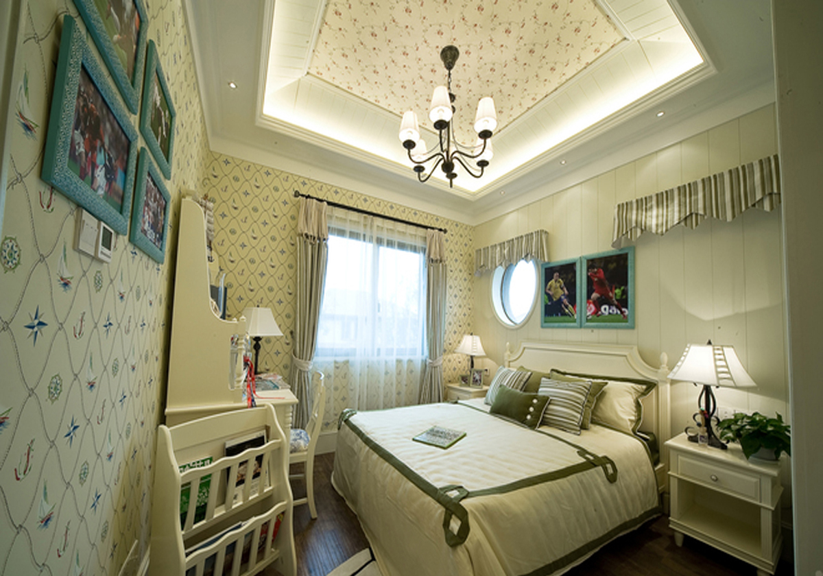 地中海风格-五居室-卧室-行之舰装饰