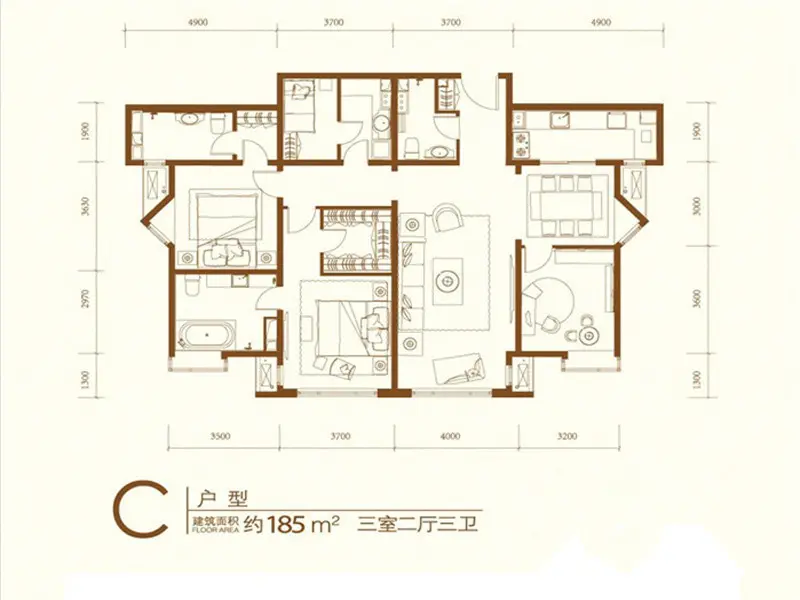 红山世家后现代浪漫温馨风格