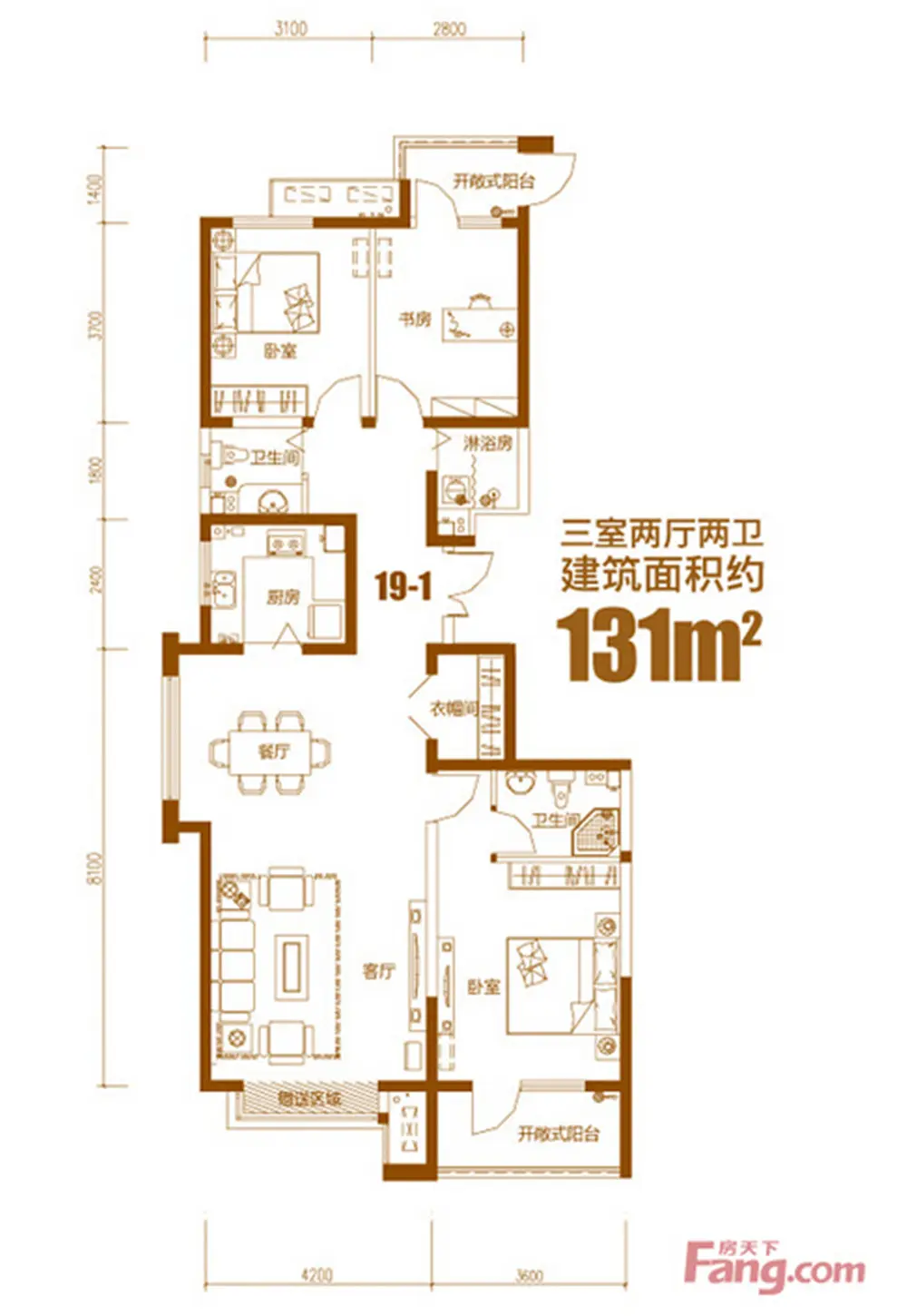 阿尔卡迪亚131平优雅浪漫地中海