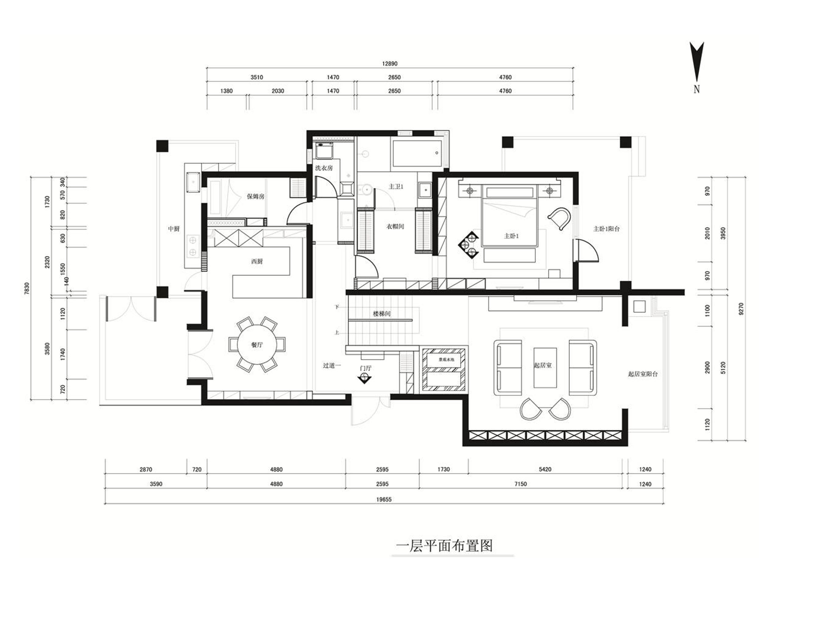 梧桐大道310平米现代主义风格