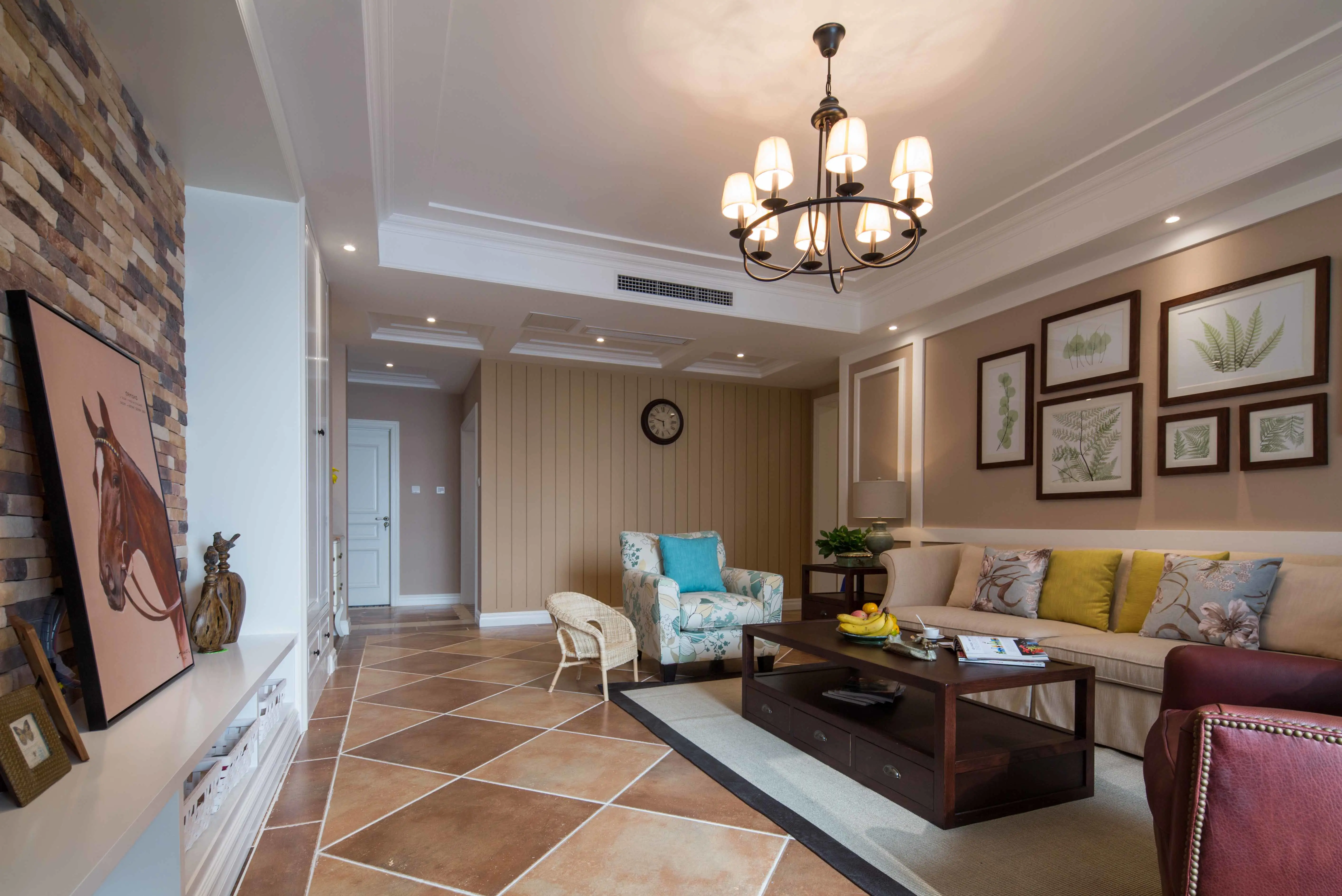 5万-天津大都会装修案例-天津房天下家居装修网