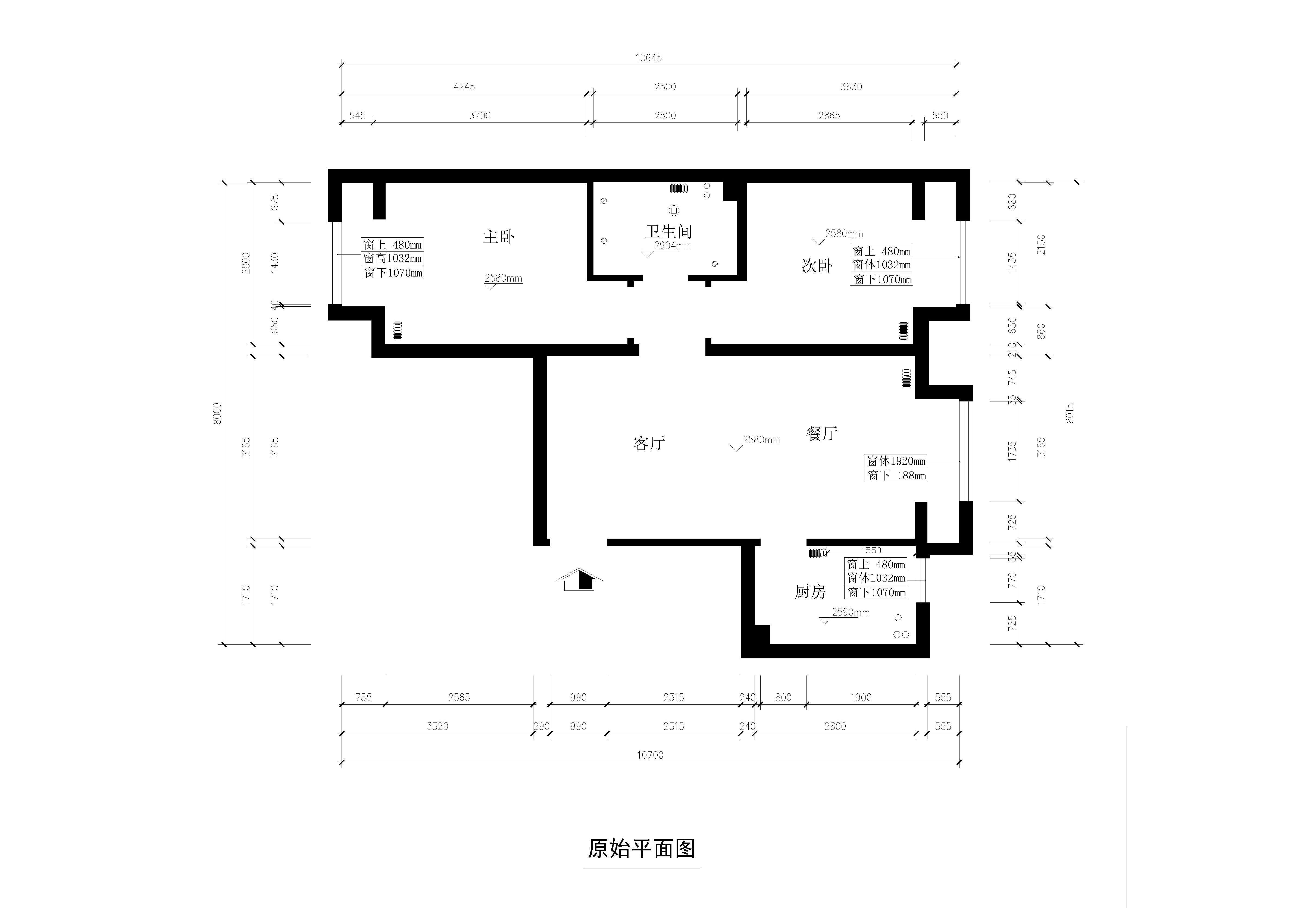 广安康馨家园两居室户型广安康馨家园两居室平米布置该商户其他案例同