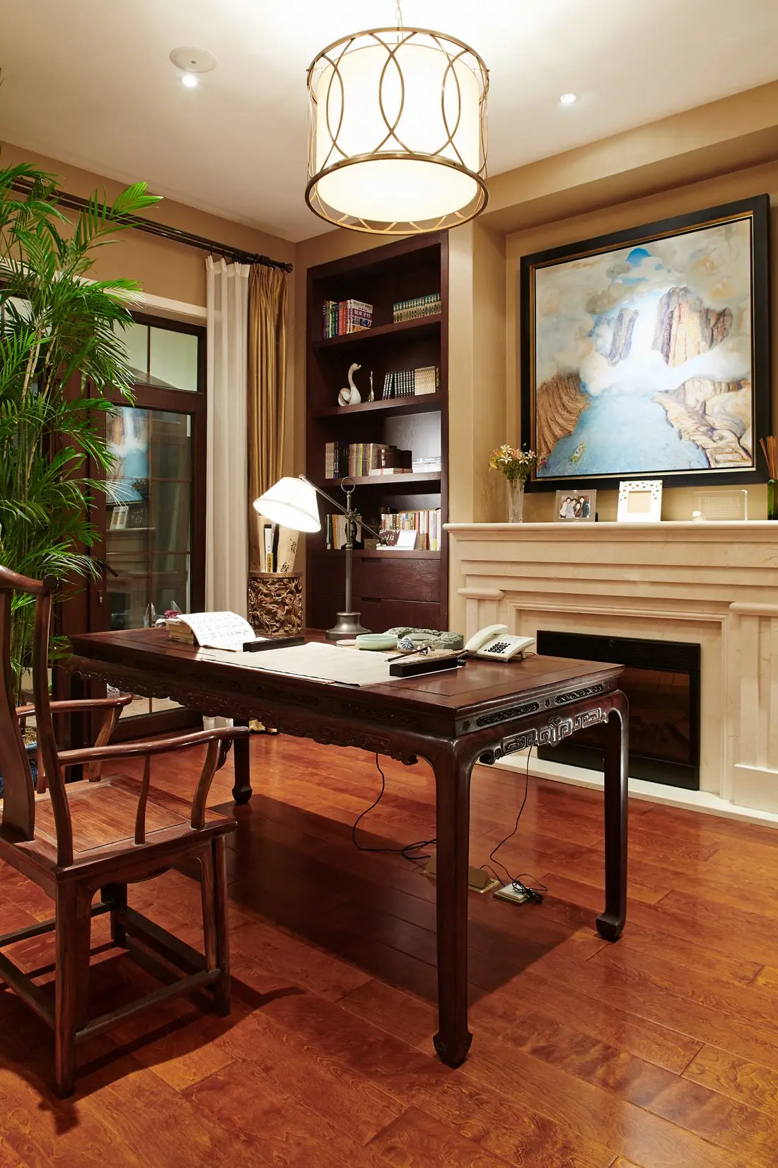 书房效果图客厅效果图客厅效果图平面布置图同户型同风格同价格更多 >