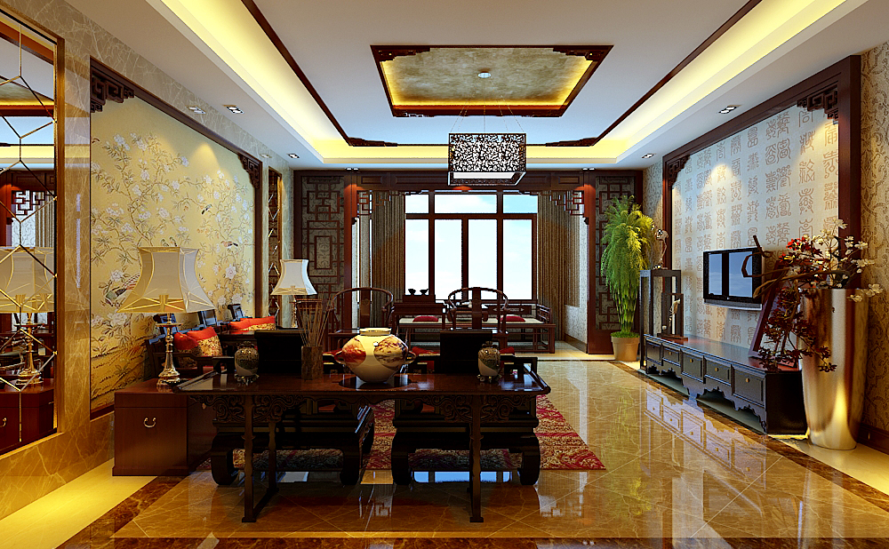 358中式别墅设计风格
