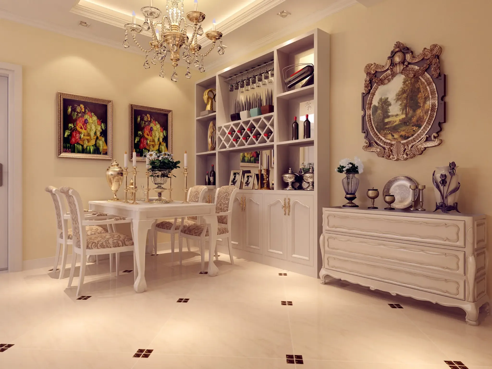 方圆经纬案例——简欧风格