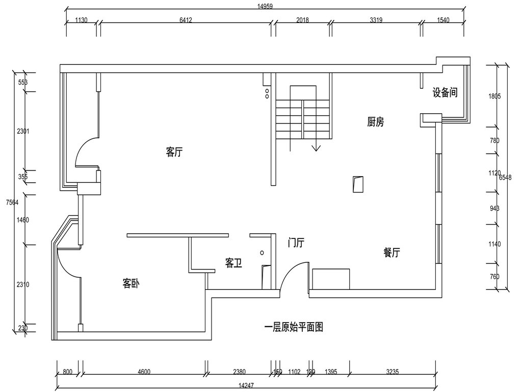 山水文园-现代风格-复式