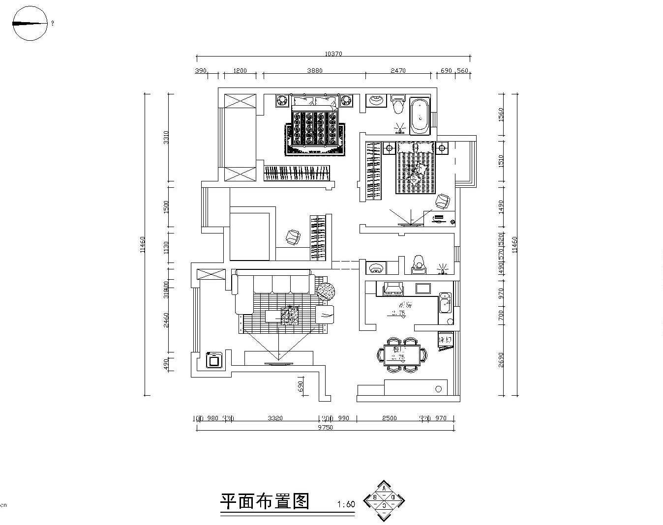 润城现代简约效果图