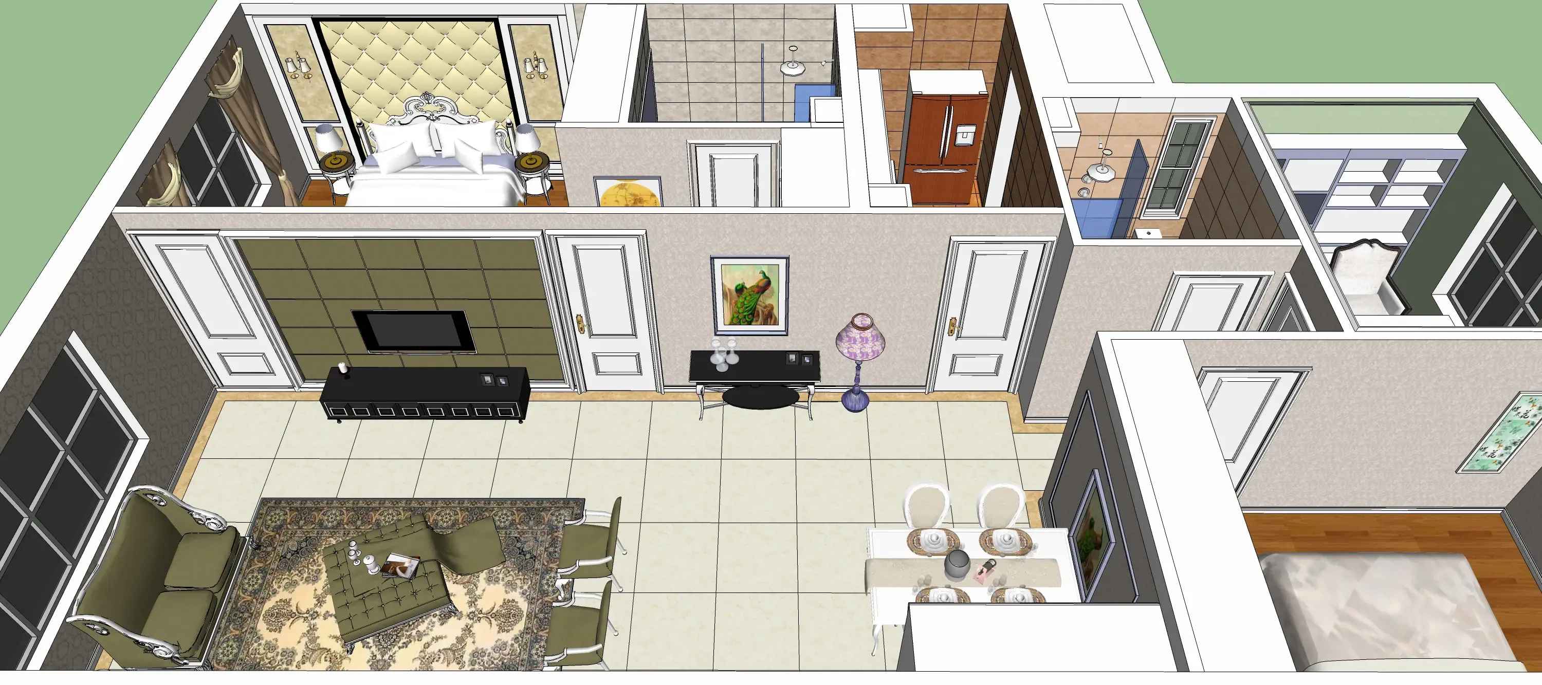 三视图-格局全貌视角