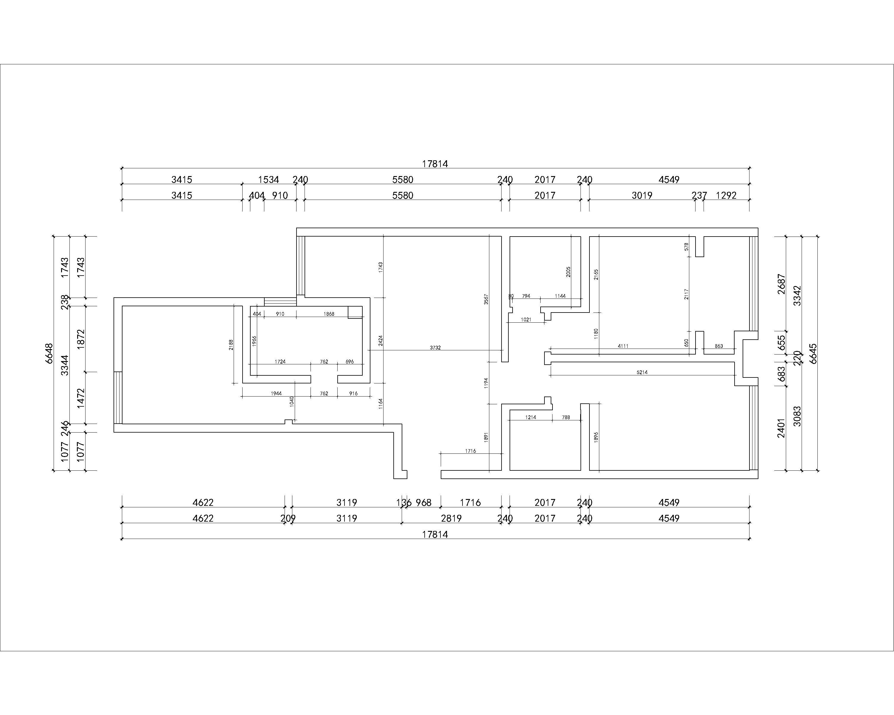 【银座广场】-135平三室两厅两卫新中式风格