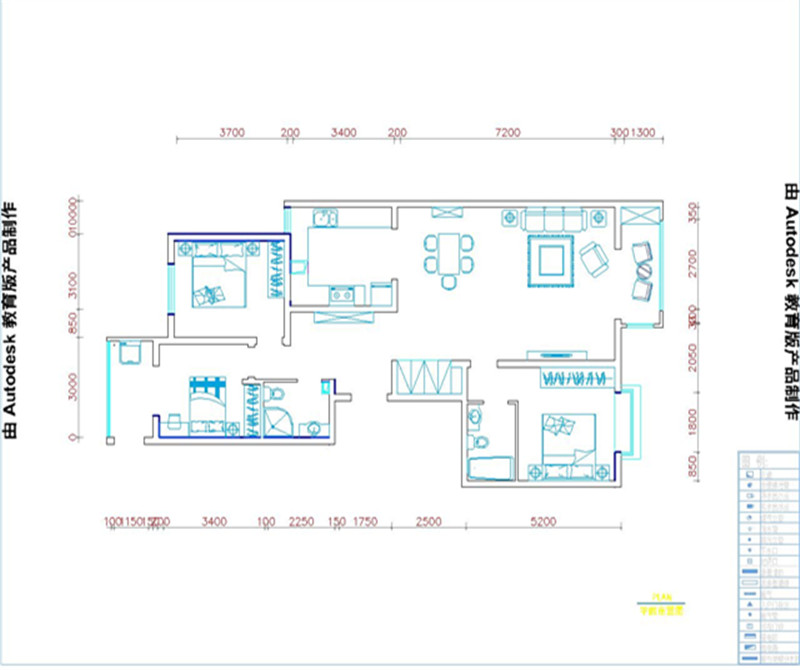 汉唐官邸小区157平米现代简约风格设计案例