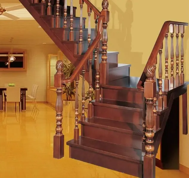 雅步迪美楼梯 l型纯实木楼梯