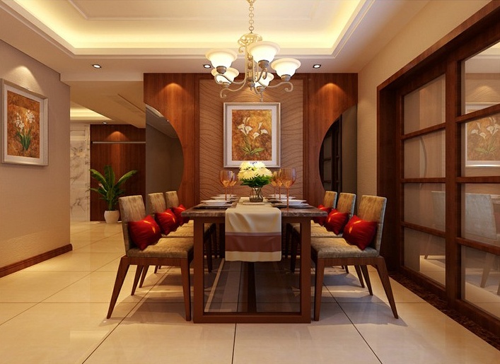 天水丽城二期两室两厅东南亚风格设计