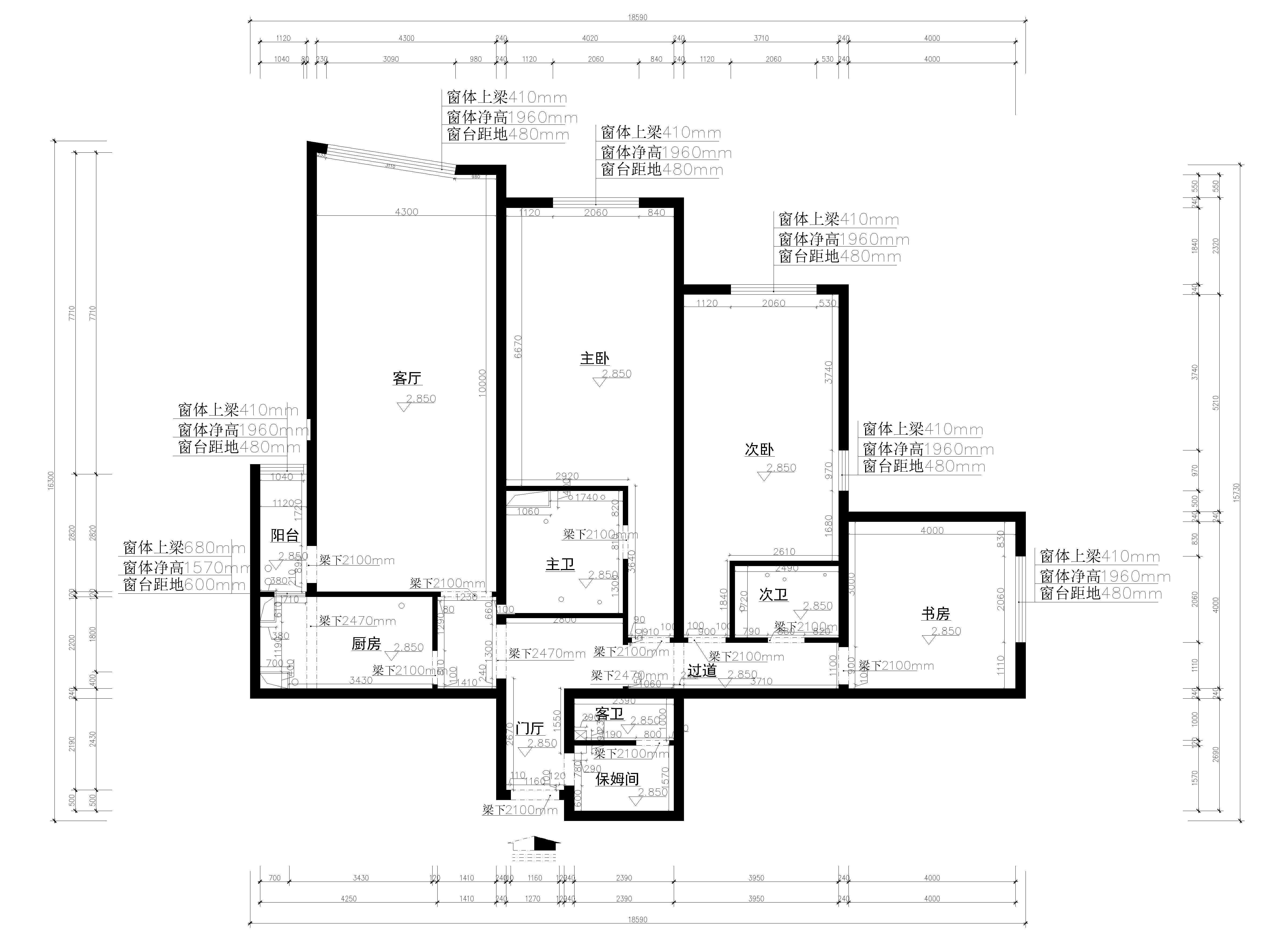 正东国际大厦-欧式奢华-三居室