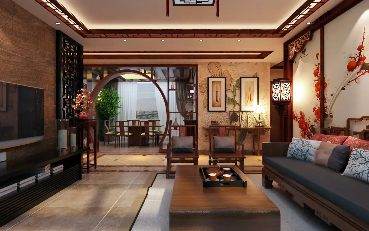 质朴华贵的中式风格