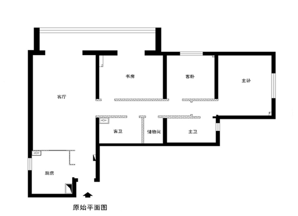 【实创装饰】-亿城堂庭三室一厅中式