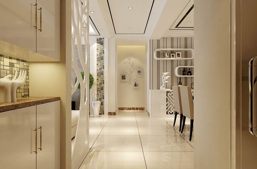 裕馨城二期三室两厅现代简约风格设计