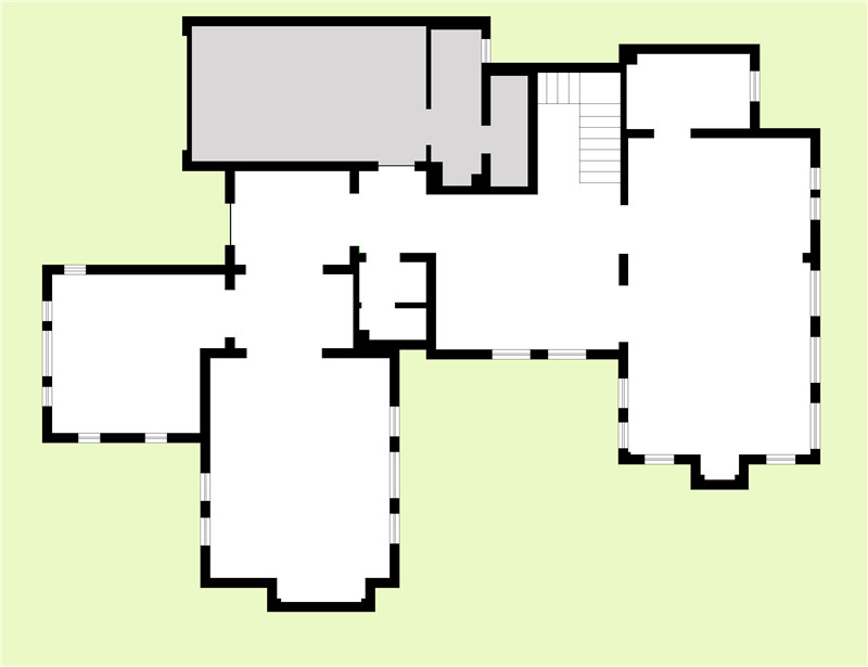 香格里拉三居室200平米简欧风格设计方案