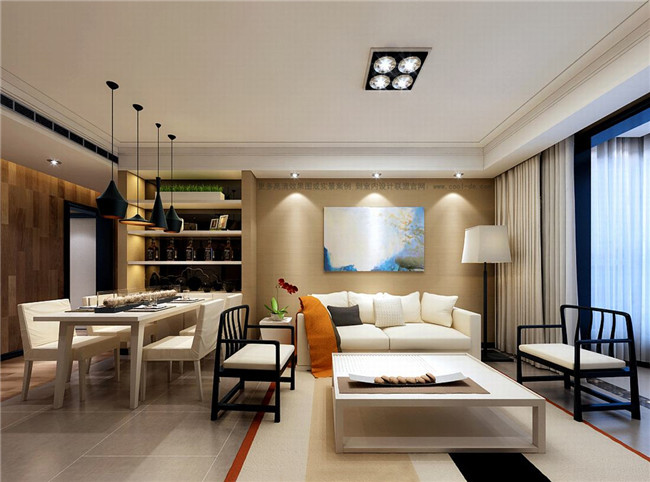 水泉湾——三居室现代简约风格