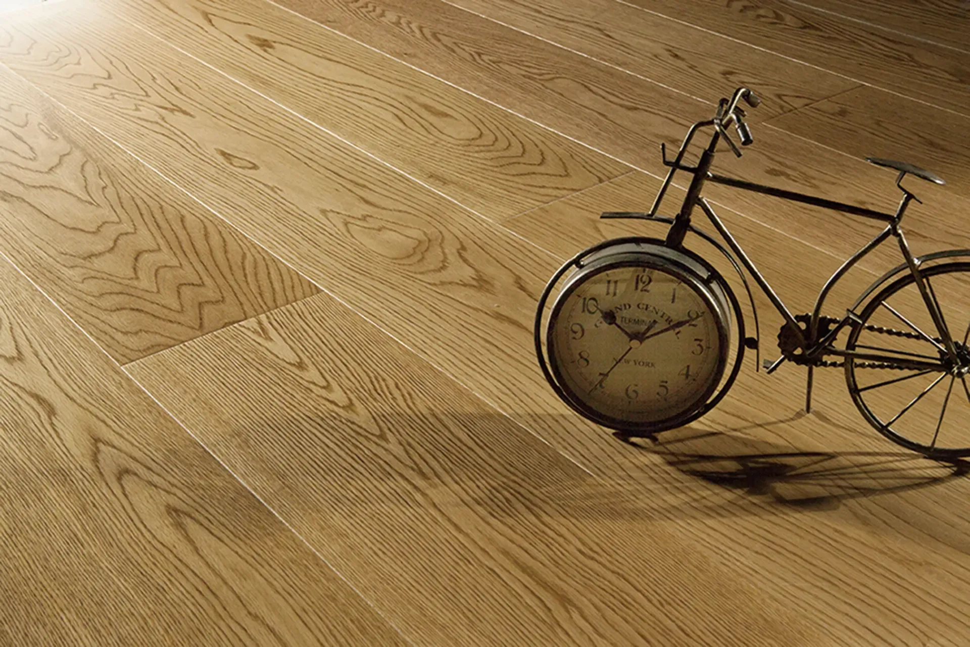 瑞嘉地板7208 锁扣地板 三层实木地板 栎木地板 家装