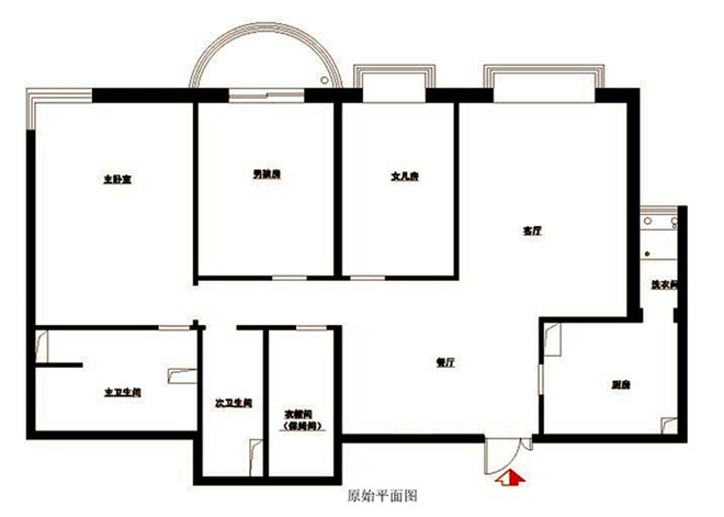 海棠公社一三居北欧风格装修案例