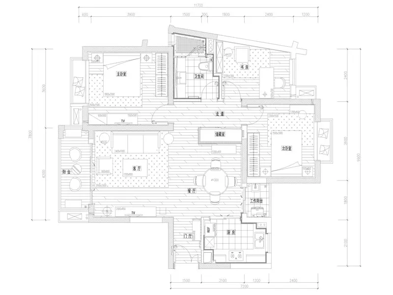 中建红杉溪谷-法式新古典-192平米