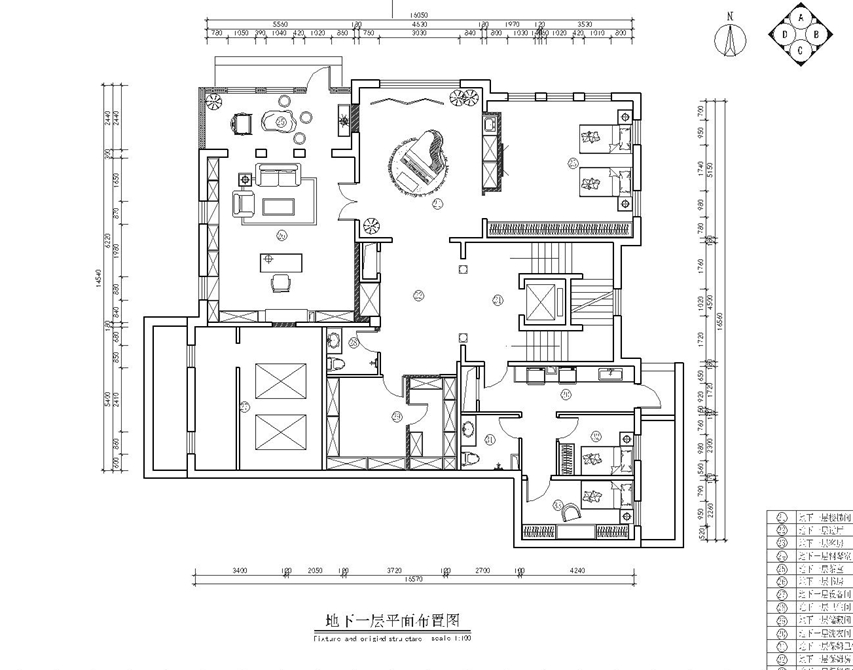 远洋lavie-四居室-1000.00平米-装修设计
