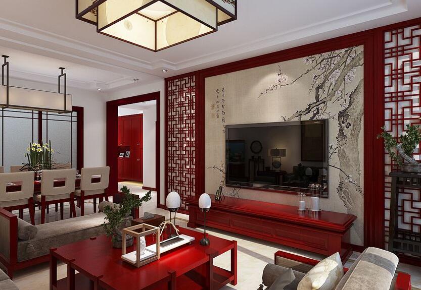 华鼎泰富公馆175平米优雅的中式风格设计