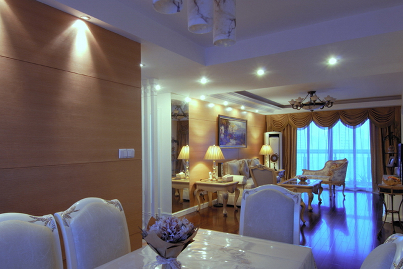 保利达翠堤湾-140平-三居室-欧式风格