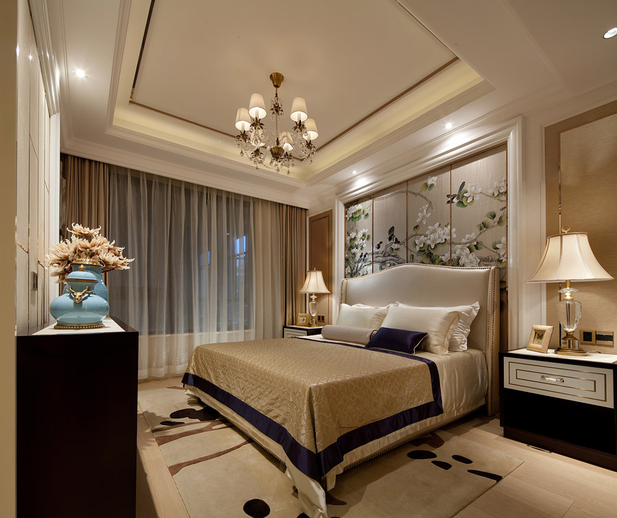 欧式风格-中海国际社区-135平三居室室设计