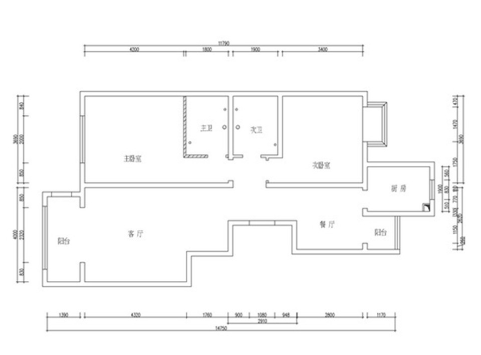 百旺茉莉园-两居100平欧式风格-房天下装饰