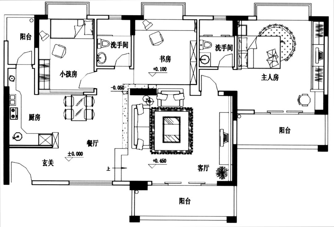 三居简约小清新风