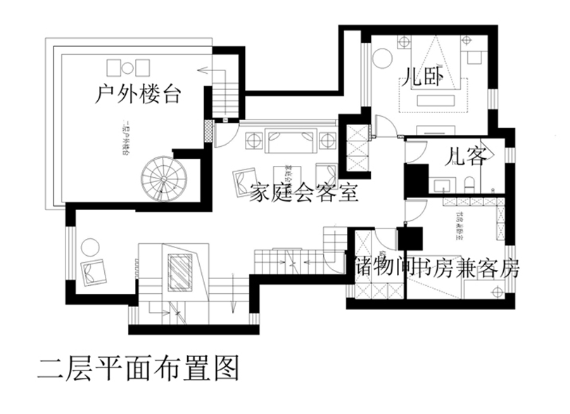 富力湾420平简约时尚案例赏析