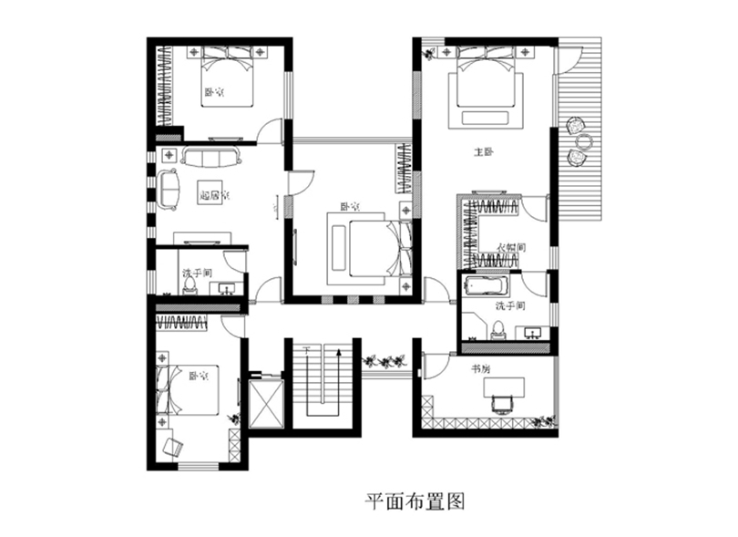 东润枫景260平简中混搭风格案例赏析