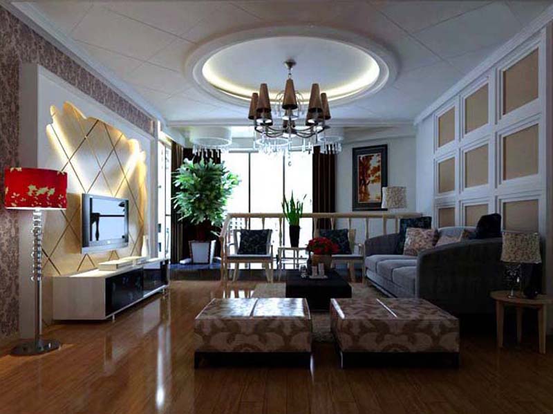 中基碧域两室两厅欧式风格设计