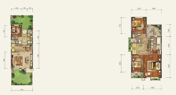 合景领峰-四居室-170.00平米-装修设计