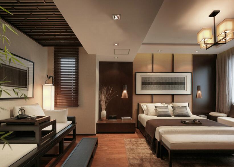 天鹅堡206平米新中式风格雅致的居室