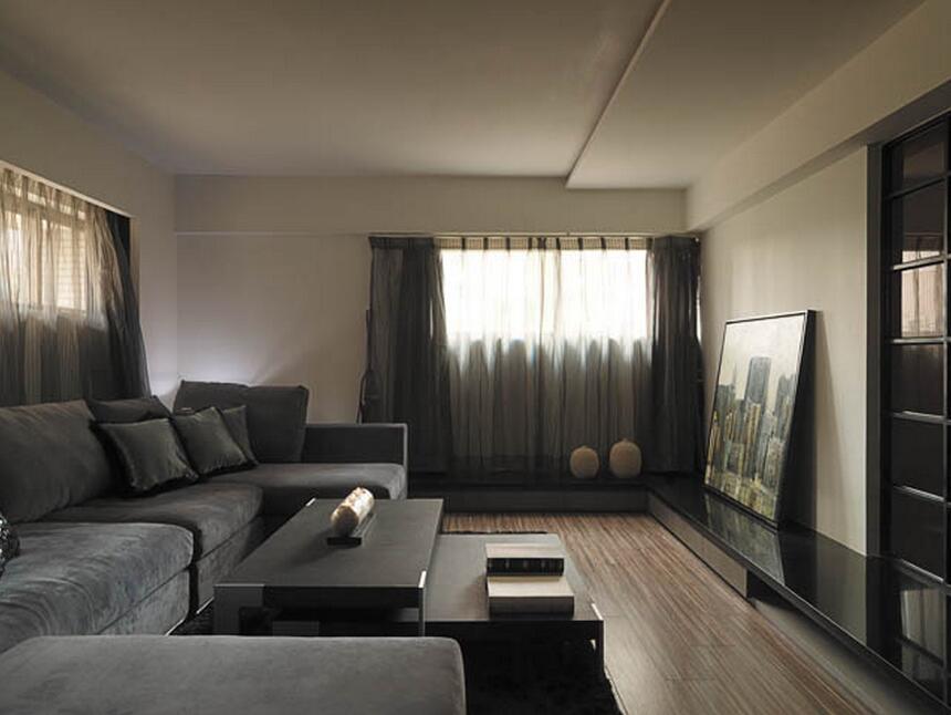 龙湾写意115温馨舒适的简约居室设计