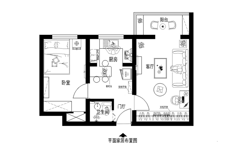 新明胡同住宅120平欧式田园风格效果图设计