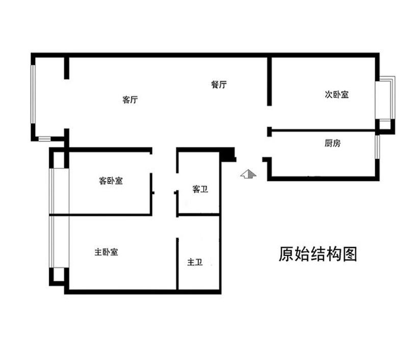 7万打造一个现代简居室风情