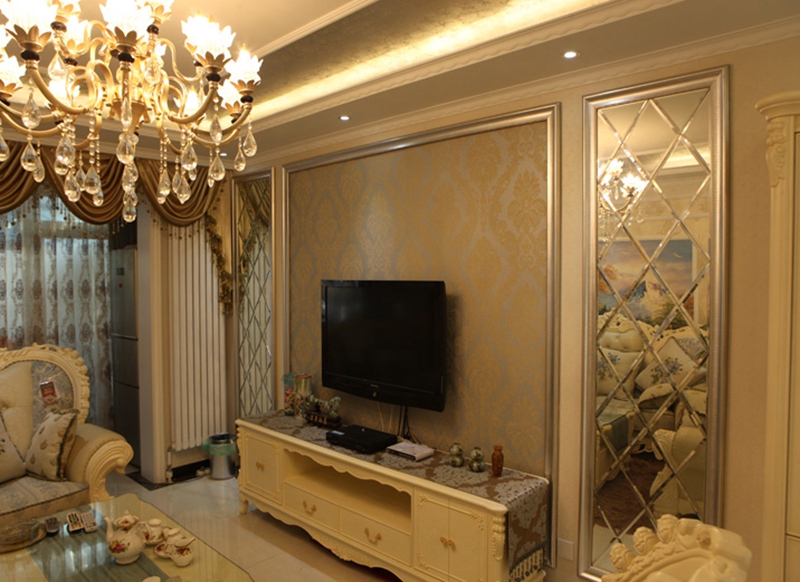 北京实创装饰银地家园二居简欧风格